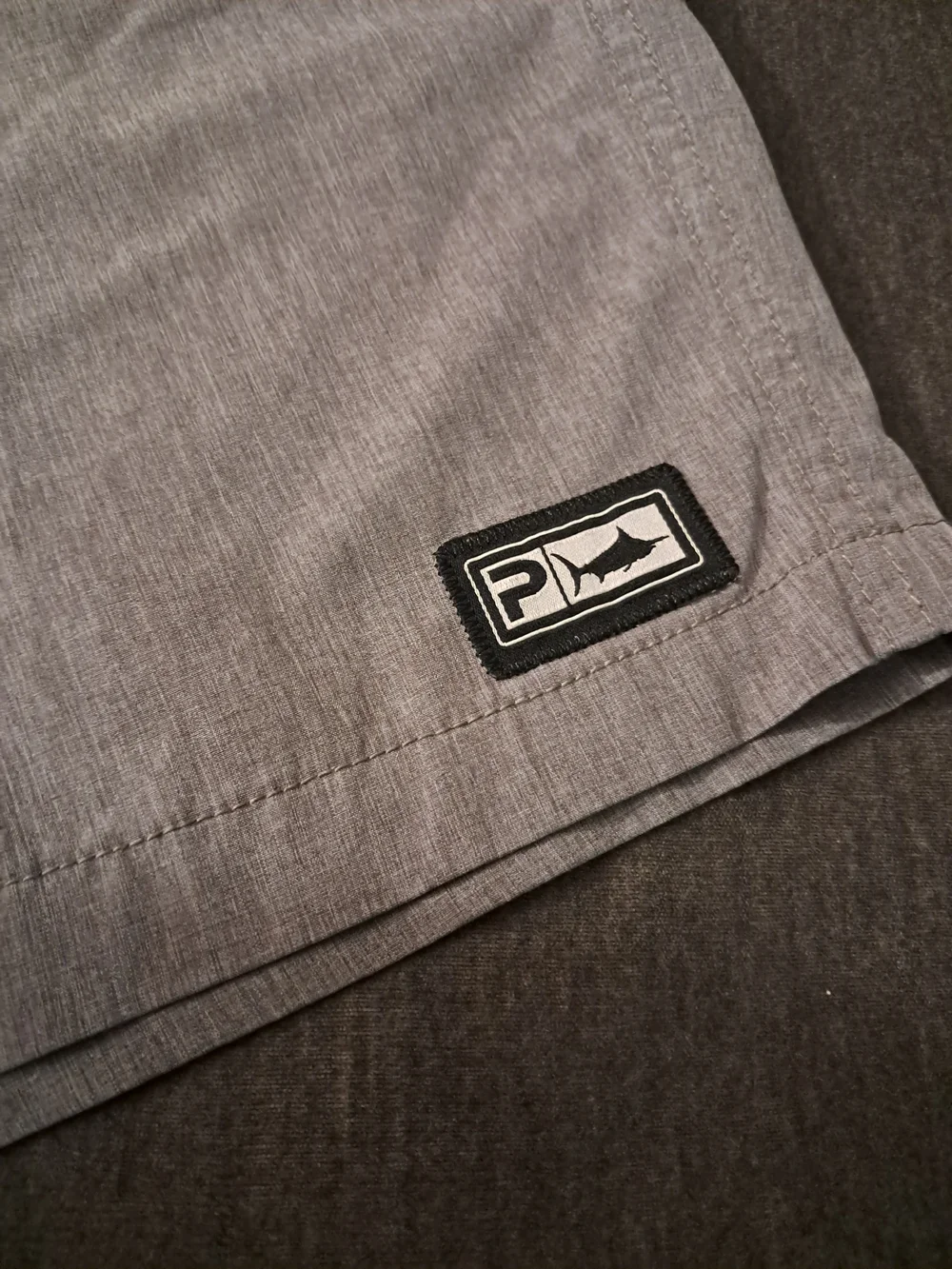 Pelagic Gray Flat-Front Size 32 Men’s Shorts